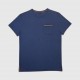 Hollister Blue Speckled T-Shirt με Τσέπη / Pre-Owned
